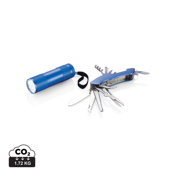 Quattro Outdoor Set blau