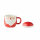 Tazza in ceramica 370 ml Rosso