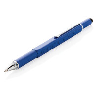 5-in-1 Aluminium Tool-Stift blau