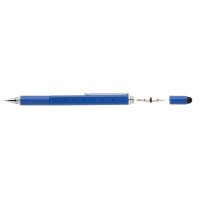 5-in-1 Aluminium Tool-Stift blau