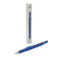 5-in-1 Aluminium Tool-Stift blau