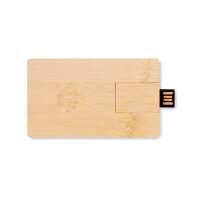 16GB USB Stick Bambus Holz