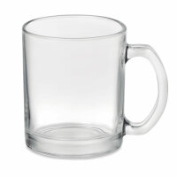 Kaffeebecher aus Glas 300 ml Transparent