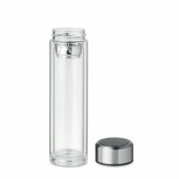 Thermos con termometro touch Trasparente