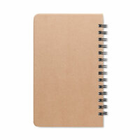 Notizbuch Kiefersamen Beige