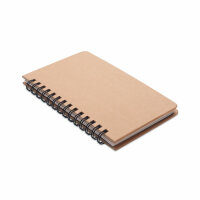 Notebook in legno di pino Beige