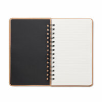 Notebook in legno di pino Beige