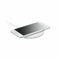 Caricatore wireless in ABS Bianco