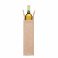 Borsa per 1 bottiglia di vino Beige