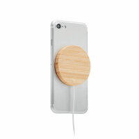 Caricatore wireless magnetico Legno