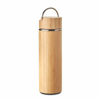 Isolierflasche 400ml Holz