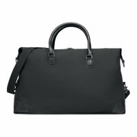 Borsa viaggio in tela 340gr Nero