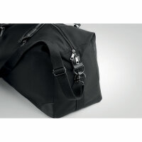 Borsa viaggio in tela 340gr Nero