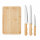 Set tagliere e coltelli wood