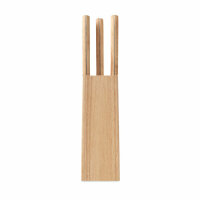 Set ceppo e 6 coltelli Legno