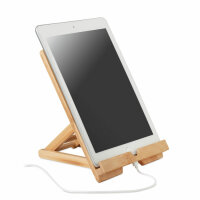 Tablet-Halter Holz