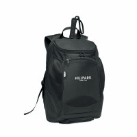 Sportrucksack 600D RPET Schwarz