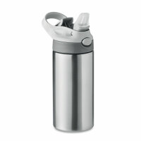 Borraccia doppia parete. 350 ml matt silver