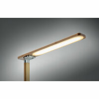 Luce da tavolo e caricatore 10W Legno