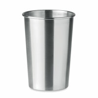 Tazza in acciaio inox 350ml Argento Opaco