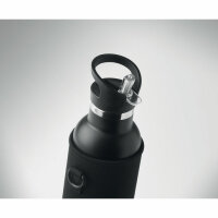 Thermos a doppia parete 700ml Nero