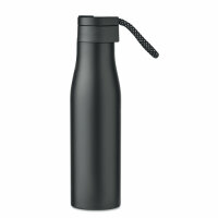 Isolierflasche 600 ml Schwarz