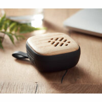 Speaker wireless in bamboo 5.0 Nero