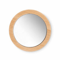 Specchio da trucco in bamboo Legno