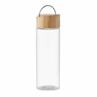 Trinkflasche Glas 500ml Transparent