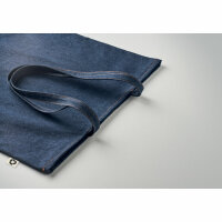 Denim Einkaufstasche Blau