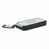 Solar Powerbank 8000 mAh Schwarz