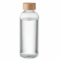 Trinkflasche Glas 650ml Transparent