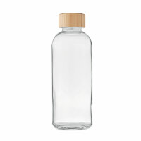 Trinkflasche Glas 650ml Transparent