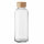 Trinkflasche Glas 650ml Transparent