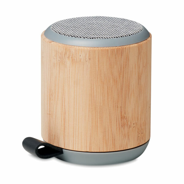 Speaker in bamboo senza fili Legno