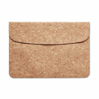 Porta laptop in sughero con pat Beige