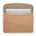 Porta laptop in sughero con pat Beige