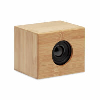 Speaker in bamboo senza fili 5. Legno