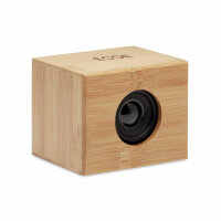 Speaker in bamboo senza fili 5. Legno