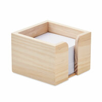 Notizzettelhalter Holz wood