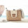 Borsa intrecciata beige