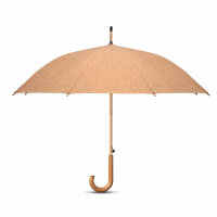 Regenschirm mit Kork Beige