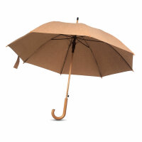 Regenschirm mit Kork Beige