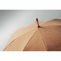 Regenschirm mit Kork Beige