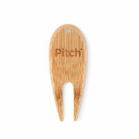 Golf-Pitchgabel Bambus Holz