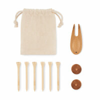 Set di accessori da golf Beige