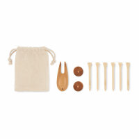 Set di accessori da golf Beige