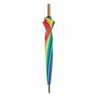 Ombrello arcobaleno 27 pollici Multicolore