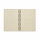 DIN A5 Notizbuch Graspapier Beige