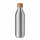 Trinkflasche Aluminium 550 ml Mattsilber